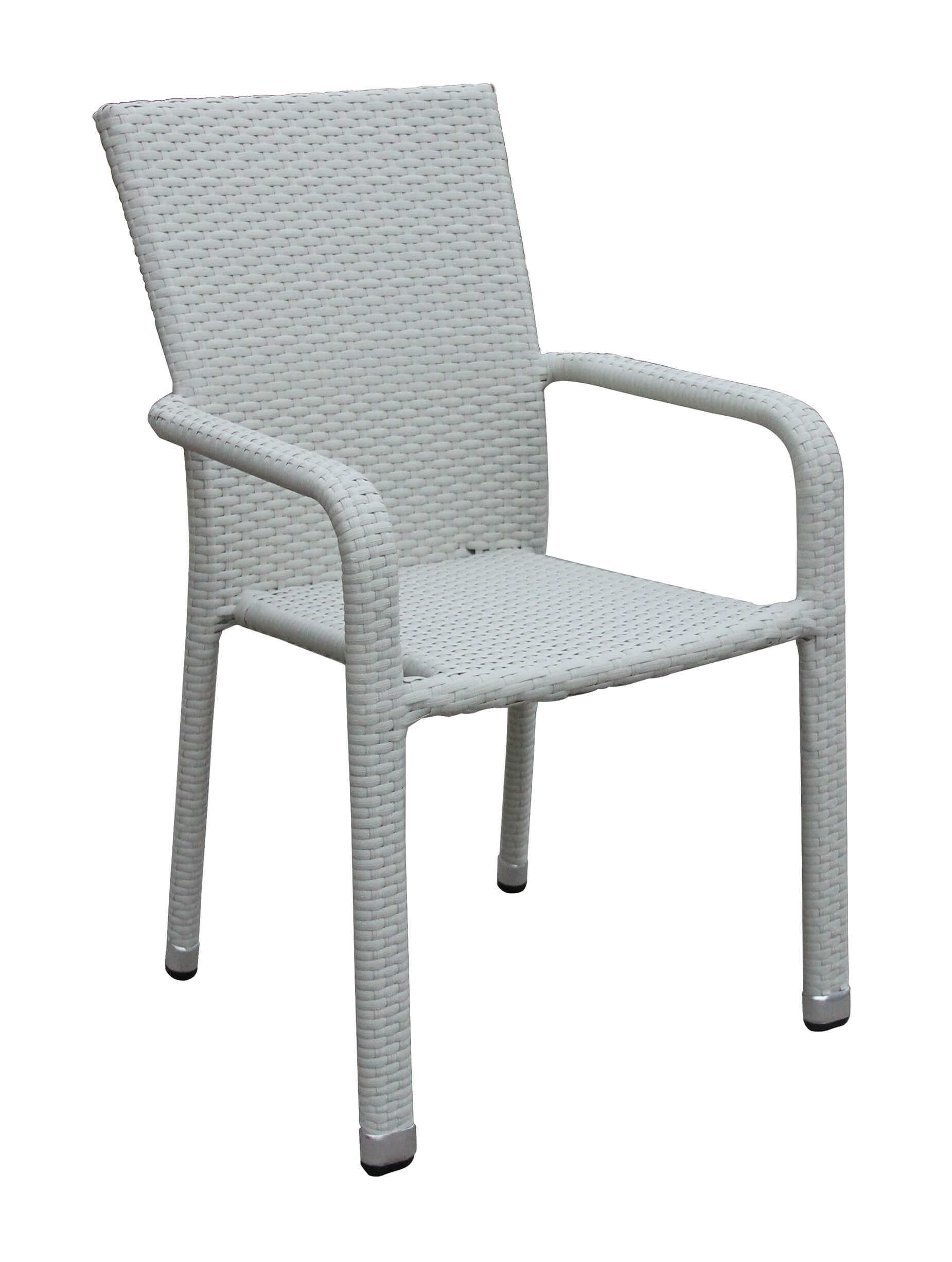 modus-white Alu-Rattan Stuhl MODUS