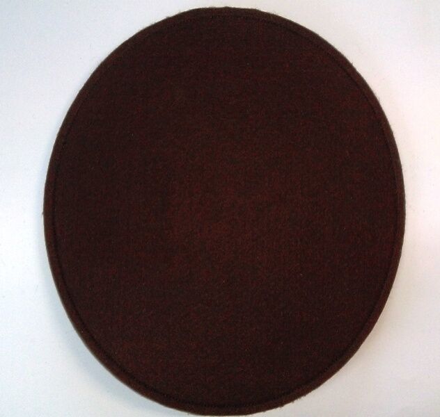 Rundes Sitzkissen "doppelt" 30 cm aus ECO-Filz mit Antirutschbeschichtung