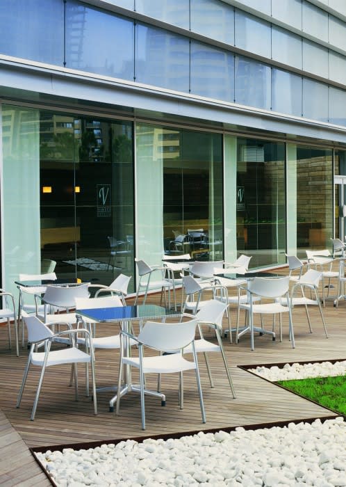 RESOL Stuhl SPLASH mit Armlehnen (4er Set)