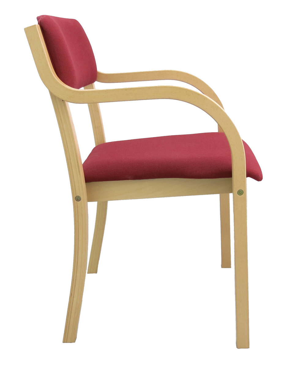 Konferenz & Besucherstuhl "WEIMAR" mit Armlehne