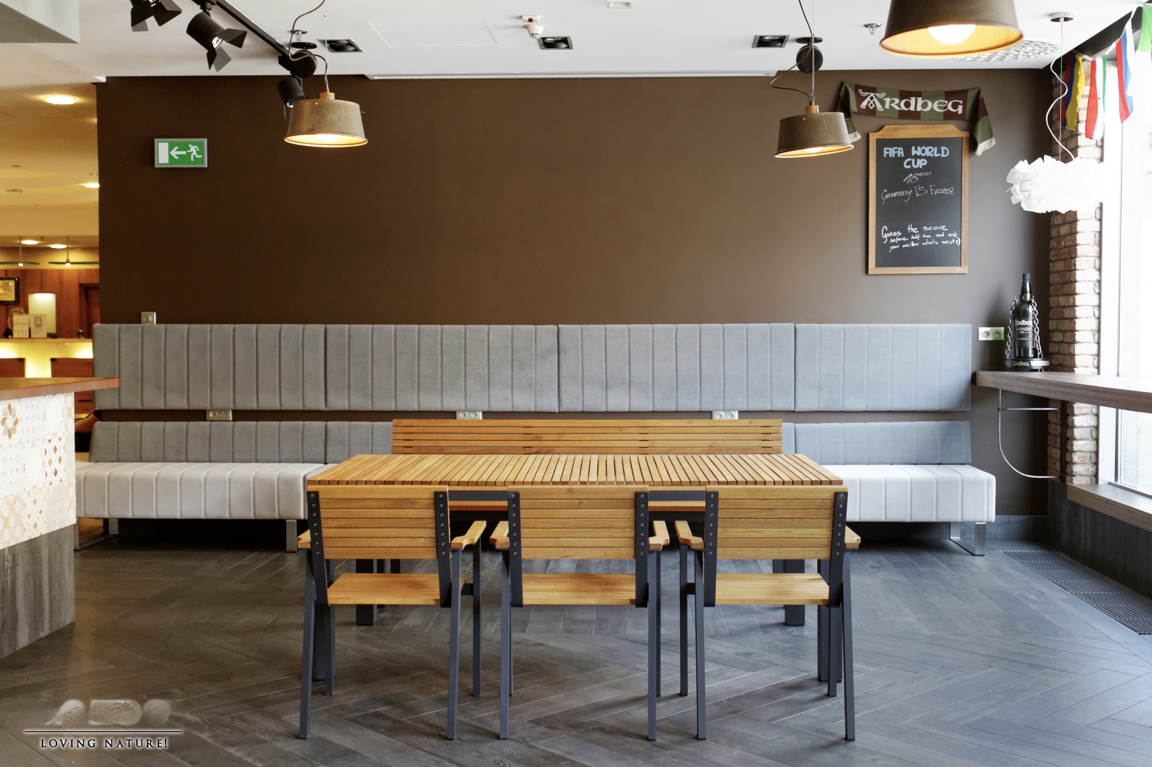 ripper2-2 Gartenmöbel Set 9-tlg. 1 Tisch 200x100 und 8 Stühle