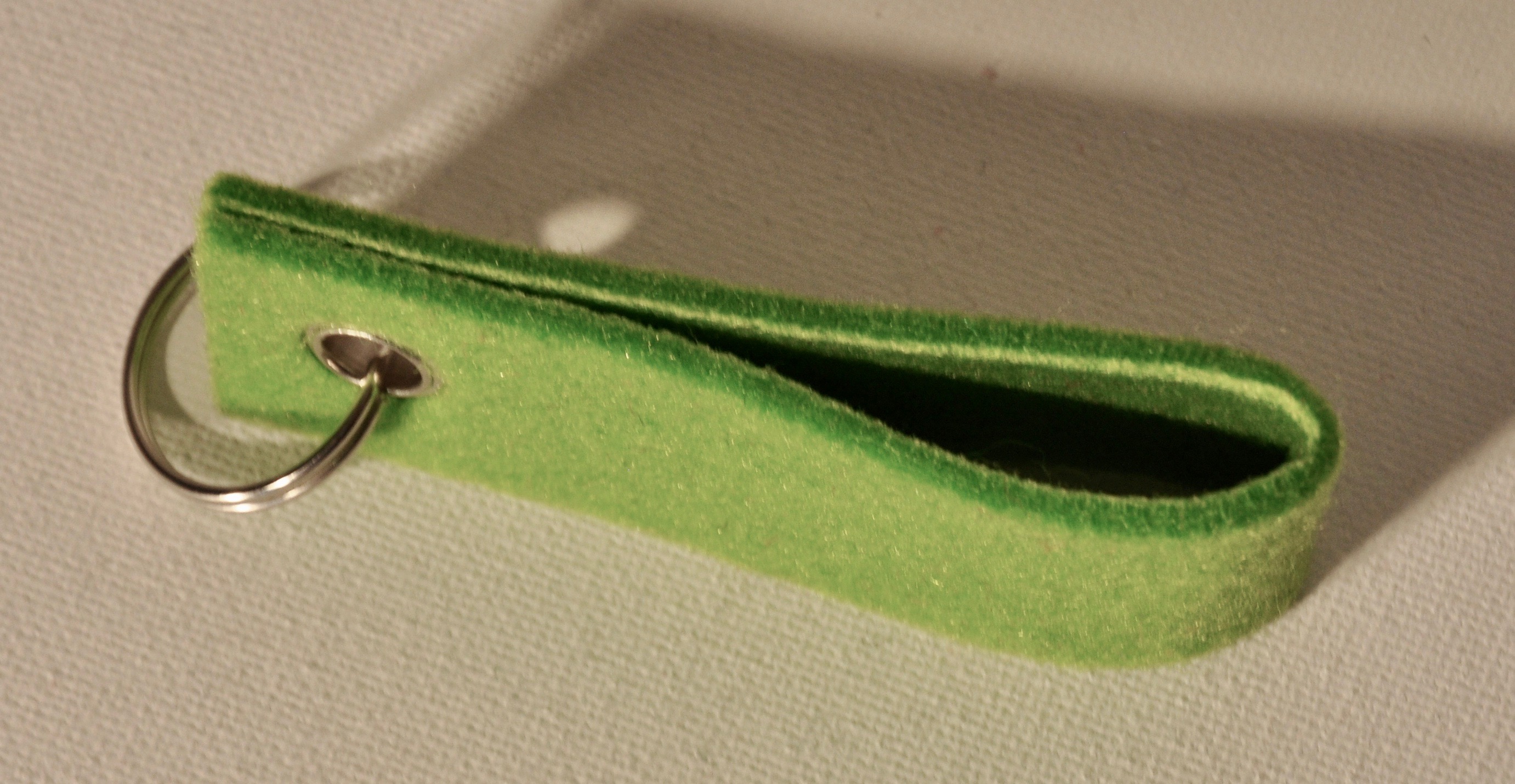 Filz Schlüsselanhänger LANG 9 cm ( 5 Stück )