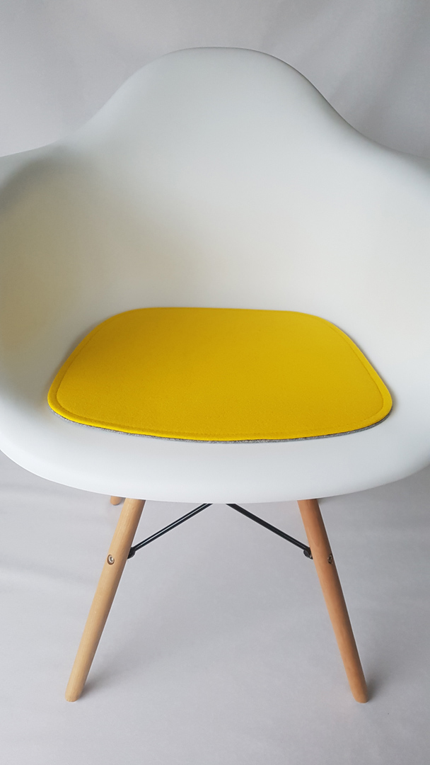 Armchair-4 Eames Armchair Filzkissen ohne Antirutsch