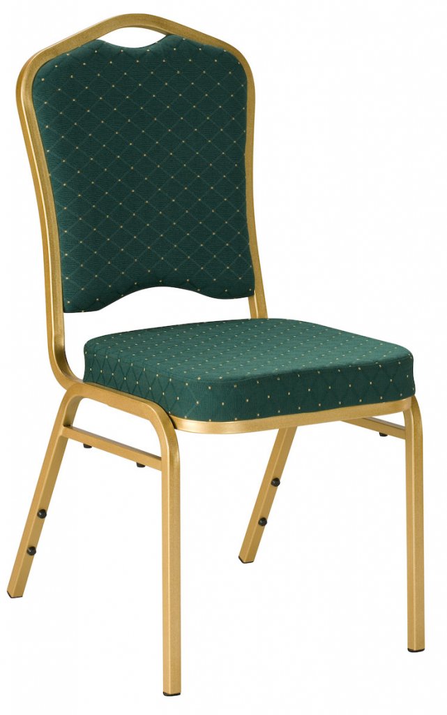 Bankett Stuhl T68123 gold/grün