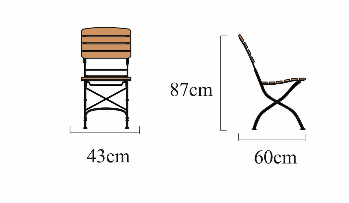 Holz Klappstuhl Maja