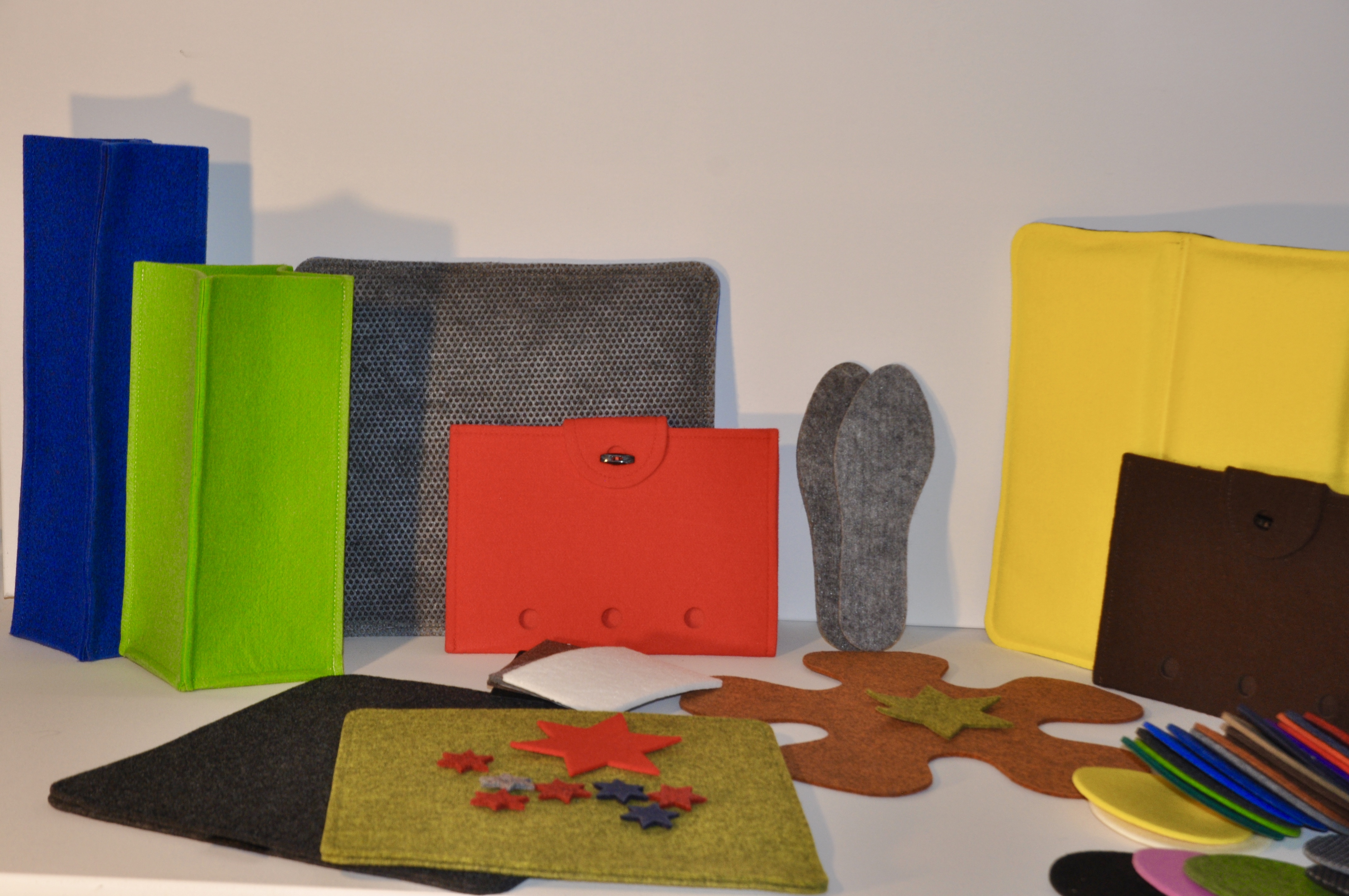 Einlegesohlen Filz hellgrau ( 5 Stück )