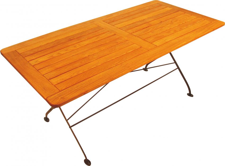 Wymiary-25_productfull Holz Klapptisch Maja Flachstahl-Robinie 160 x 80cm