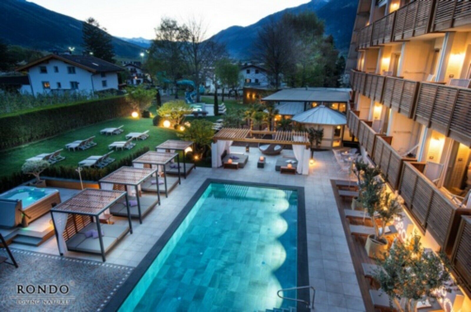 Relaxliege Akazie 210 x 210cm