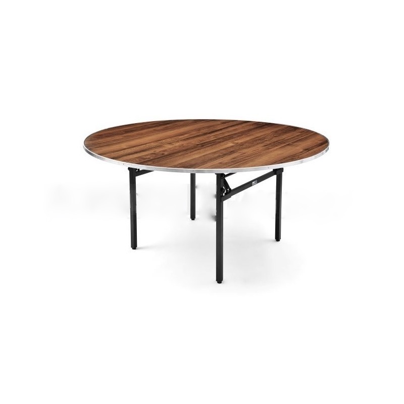 Konferenz- & Banketttisch klappbar RUND, Durchmesser 160x76 cm (DxH